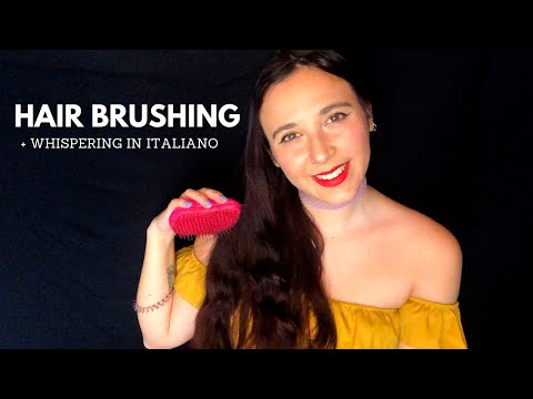 🐴ASMR🐴 Hair Brushing + whispering in italiano