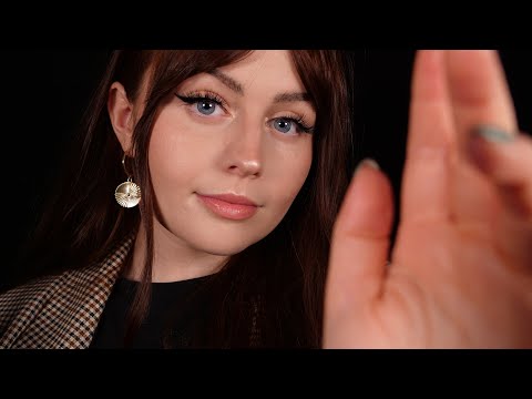 ASMR Face Touching For Sleep - Personal Attention *Layered Sounds*