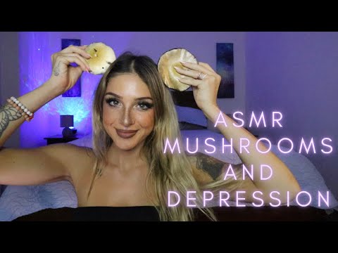Magic ASMR Mushrooms 🍄 Reiki and Uplifting you🩵( Depression, positive energy, safe space)