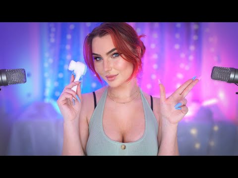 ASMR Intense Microphone Brushing, Delicate Tongue Clicks & Silicone Scrubs (Yeti/Rode's) w/ Delay