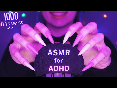 ASMR Scratching & Tapping for People with Short Attention Span | ASMR for ADHD - No Talking