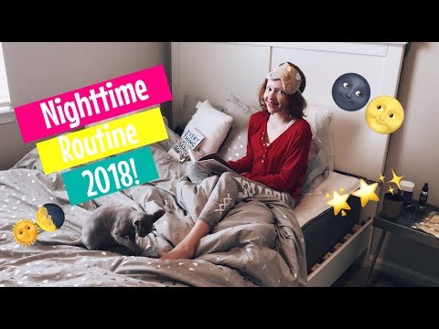 ASMR~ My Night Routine 2018 + Giveaway  🌝🌚