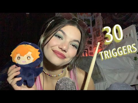 ASMR | 30 Fast And Aggressive Tingly Triggers