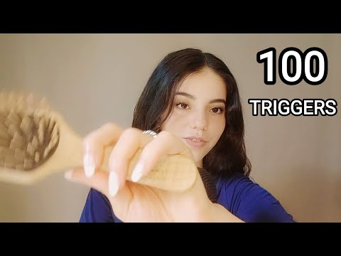 ASMR 100 Triggers in 13 Minutes