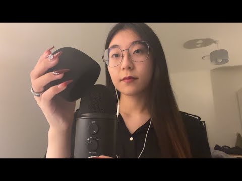 ASMR | Mic Pumping & Swirling With Foam Cover