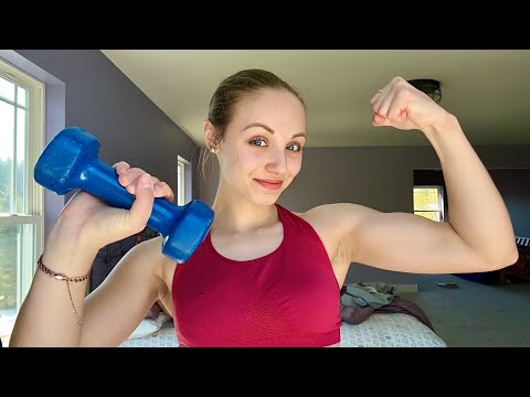 ASMR || Supportive Fitness Trainer Whips You Into Shape! 💪😮‍💨