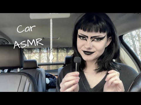 ASMR | Triggers In My Car w/ The Mini Mic 🎤 🚙