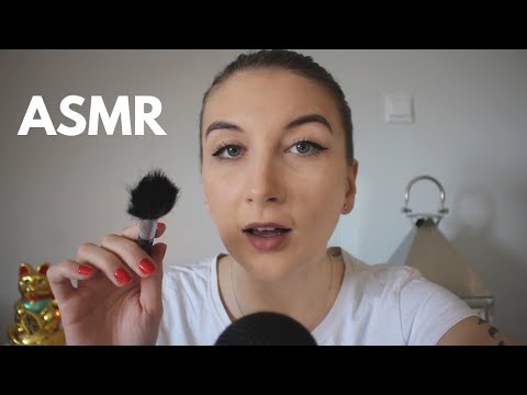 ASMR| BRUSHING YOUR FACE, PERSONAL ATTENTION, REPEATING "BRUSH"