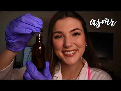 ASMR Semi Inaudible Doctor Visit 🩺 (Examining You, Light Triggers, and Focus Here)