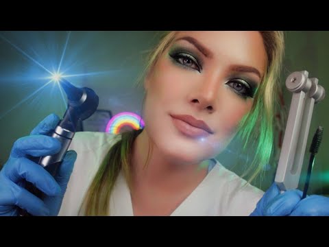 ASMR Otoscope and Earpick | Detailed Ear Inspection, Ear Cleaning, Ear to Ear INTENSE Attention