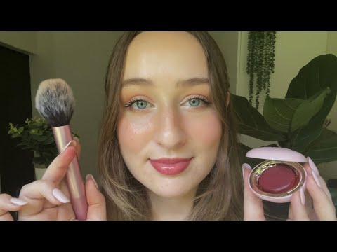 doing my updated makeup + announcement 🎉 (asmr)