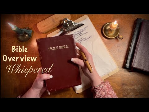 ASMR Request/Bible Overview (Whispered) Writing with fountain pen (no talking version tomorrow)