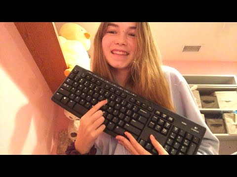 ASMR typing sounds (relaxing)