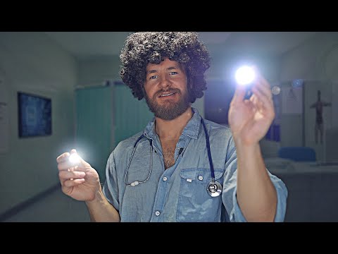 [ASMR] If BOB ROSS Was Your Opticians Doctor