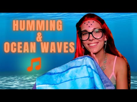 Singing ASMR for Sleep | Mermaid Melodies and Ocean Waves