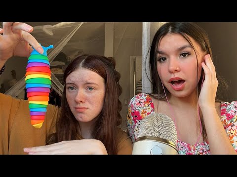 best friend gives me ASMR🤘🏼💖 ( EXTREME TINGLES)