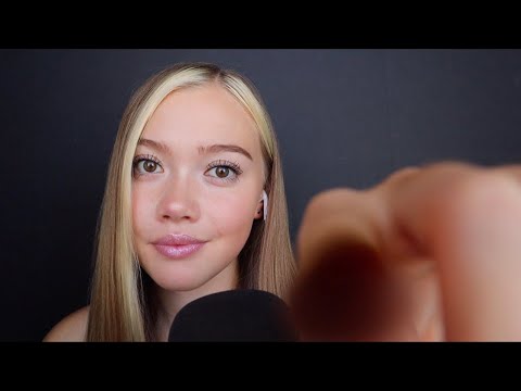 ASMR| TOUCHING, SCRATCHING, AND POKING YOUR FACE (PERSONAL ATTENTION)