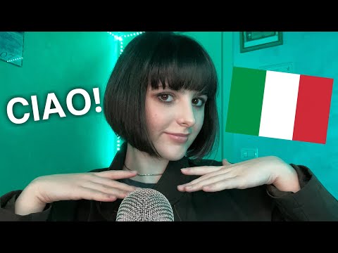 ASMR Teaching You Basic Italian 🇮🇹 PT.2