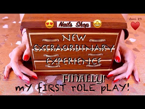 ♥️ My FIRST ASMR ROLE PLAY vid 😍 SUPER TINGLY! With SPECIAL CONTENT! (For nail Lovers too! 💅🏻 )