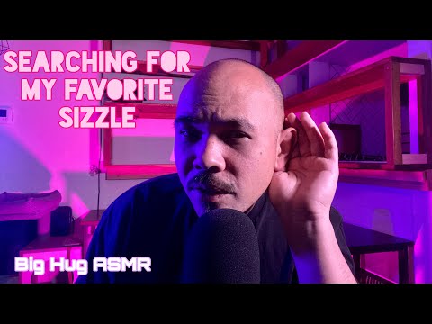 [ASMR] Finding the perfect sizzle scratching the foam mic cover + Gentle whispers for relaxation