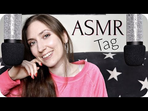 ASMR Pure Close up Whispering 💕 The ASMR Tag (25 Questions Challenge) 💕