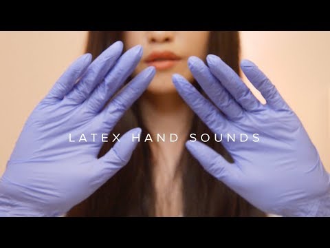 ASMR Latex Gloves Hand Sounds (No Talking)