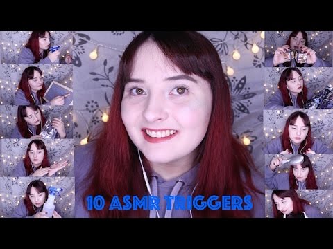 10 ASMR TRIGGERS ✨ Sleep & Relax To This Trigger Session  (Binaural 3Dio Sound)