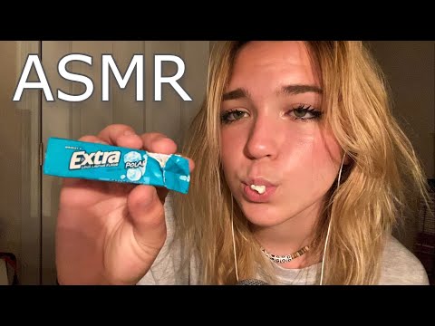 ASMR Gum Chewing & Mouth Sounds