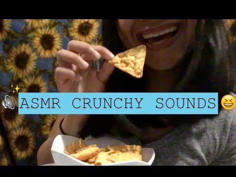 ASMR CRUNCHY eating chips sounds