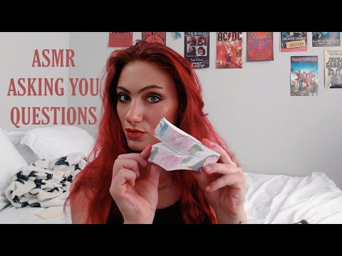 ASMR ASKING YOU QUESTIONS ❔