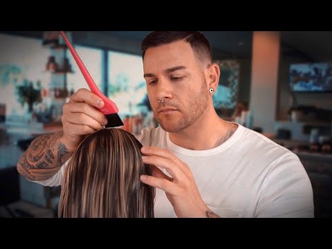 ASMR | Hairdresser Checks and Treats Your Dry Scalp | Male Whisper Voice