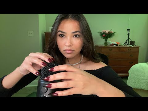 ASMR | Bare Mic Scratching, Tapping, Swirling, Pumping (FAST & AGGRESSIVE)