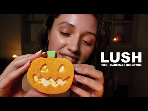 ASMR Lush Unboxing | Tingly halloween collection