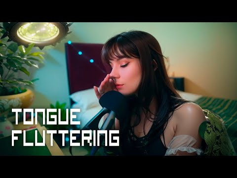 ASMR Tongue Fluttering and Breathing 💎 No Talking