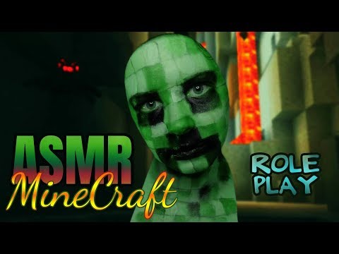 ASMR | Role Play | Minecraft Creeper ssSsssSssssSss & booms you to sleep