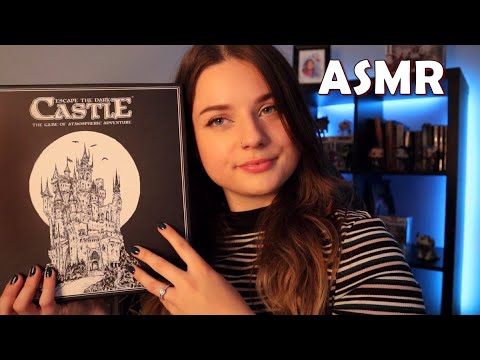 ASMR | Horror Board Game Unboxing 🏰 Escape the Dark Castle
