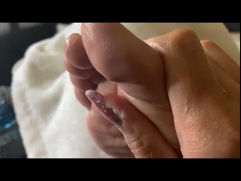 ASMR Relaxing, Close-up, Mini Massage with Lotion