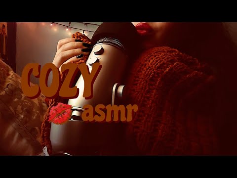 🍁 cozy kisses! | ASMR 🍁 (kissing, mouth sounds, ear eating, & more)