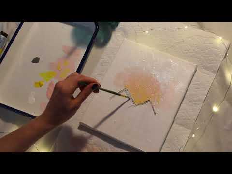 ☪SOFT WHISPERING ASMR☪PAINT WITH ME!