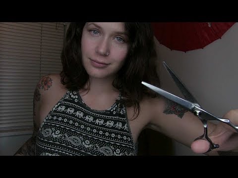 ASMR Haircut Roleplay | Fast snipping sounds | Personal Attention