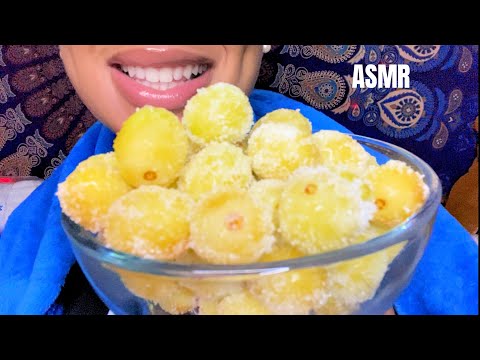 ASMR | Frozen Sour Patch Grapes 🍇