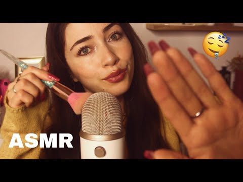 ASMR ARGENTINA🇦🇷 Sonidos super relajantes/ Tapping/ Mouth sounds💤😴🎑☪️💫