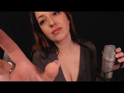 ASMR ✨ DEEP EAR WHISPERING ✨ Close Up, Face Touching
