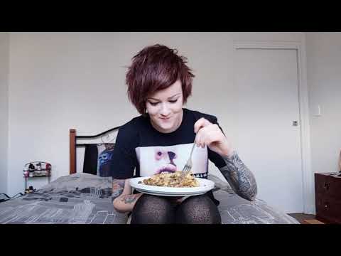 asmr eating my lunch without pants while having a minor breakdown