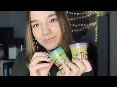 ASMR || Fast and aggressive Play-Doh sounds and triggers ||