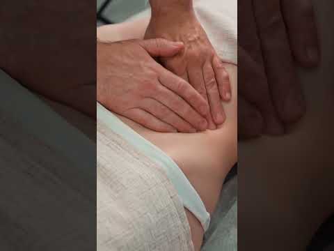 ASMR belly massage - Lisa #asmr #massage #abdomen #asmr