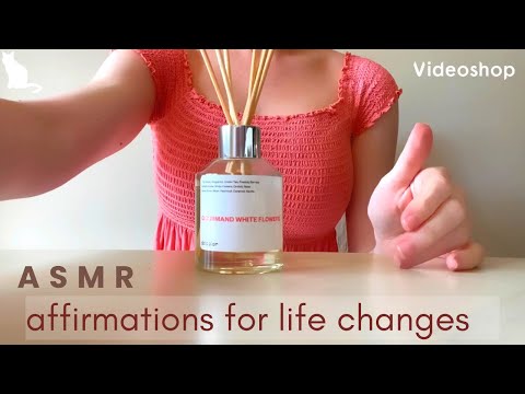 ASMR — soft spoken affirmations for life changes with Dossier 💗