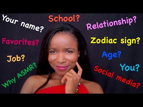 ASMR Q&A (Answering Your Juicy Questions About Me👀) | South African YouTuber