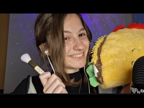 Asmr Make Up with New Tools  💜