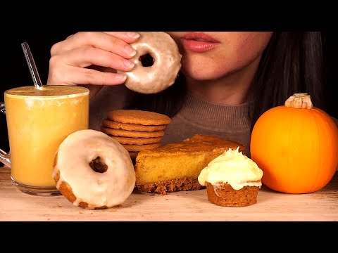 ASMR Pumpkin Spice Treats (No Talking)